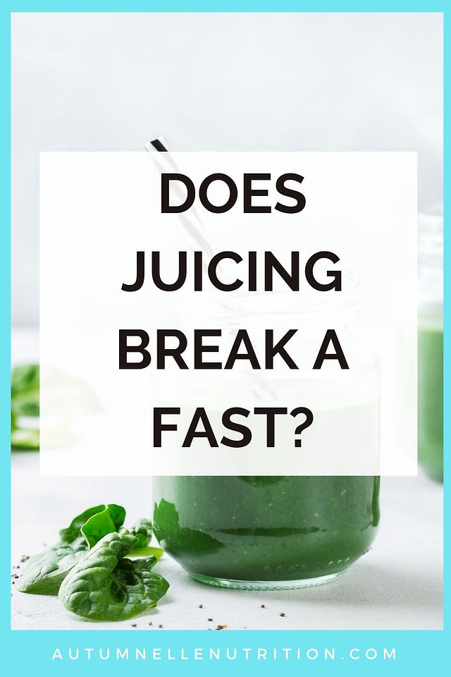 Can I Drink Vegetable Juice During Intermittent Fasting?