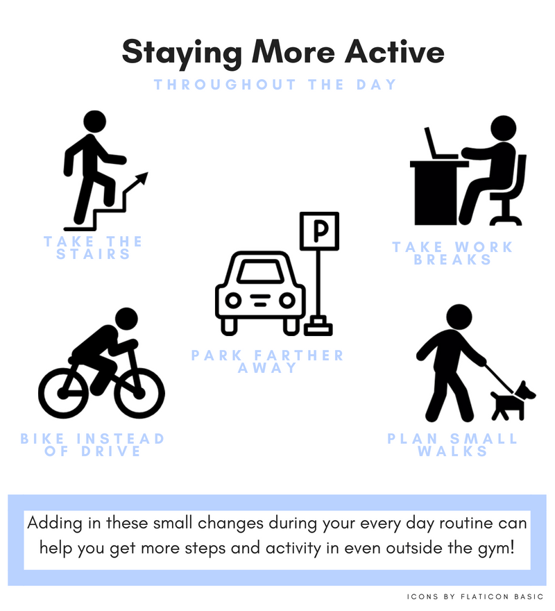 How to stay active daily?