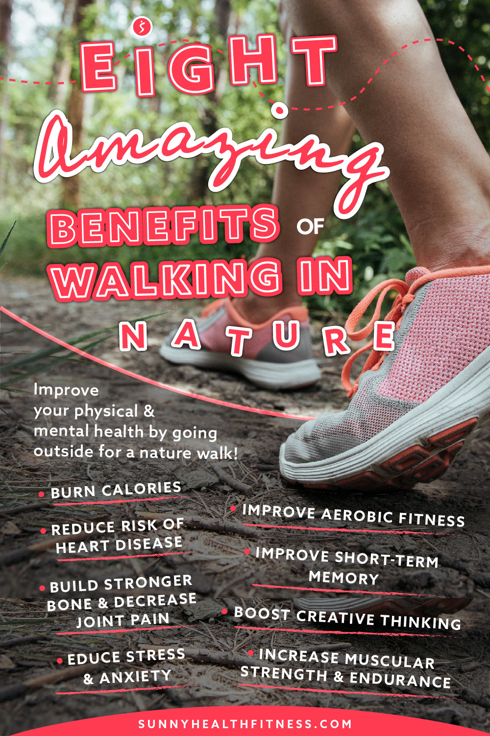 Are nature walks good for physical fitness?