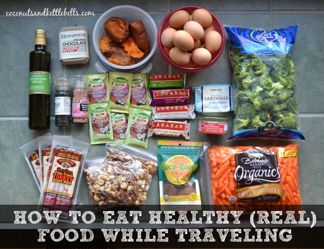 how to eat healthy while traveling?