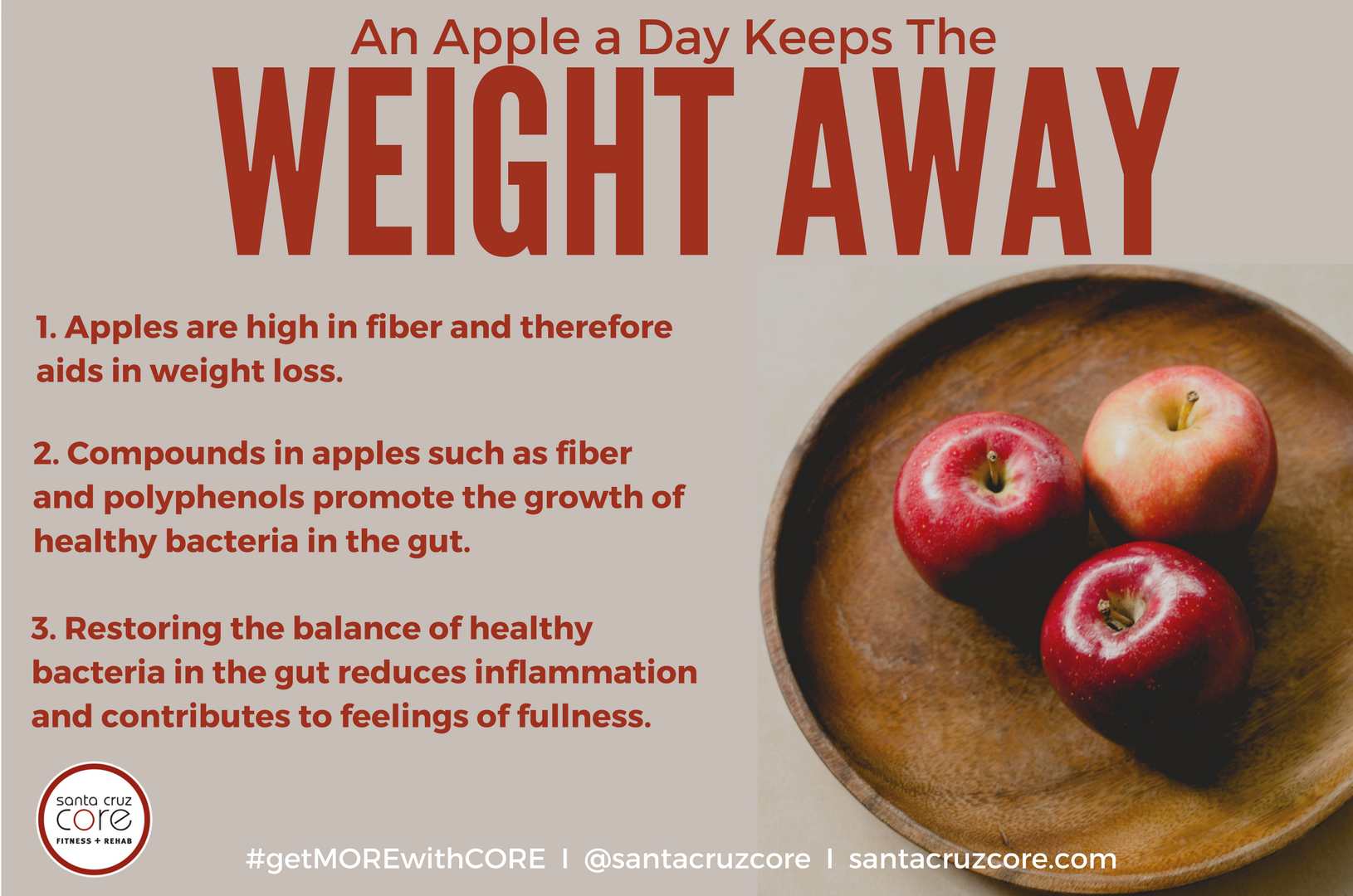 are apples good for weight loss?
